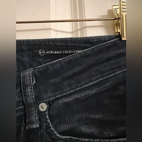 Anthropologie AG Tomboy Boyfriend Fit Distressed Whiskered Corduroy Jeans Sz 26R - Picture 11 of 13